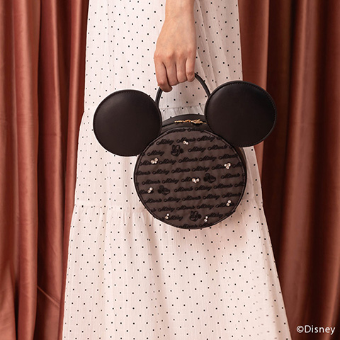 【Mickey＆Minnie】/シアーデザインショルダーバッグ（品番：FB35212）