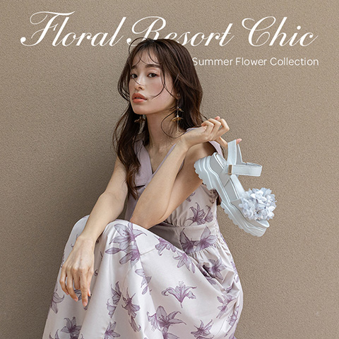 【RANDA（ランダ）】洗練されたリゾートシック“Summer Flower Collection”発売