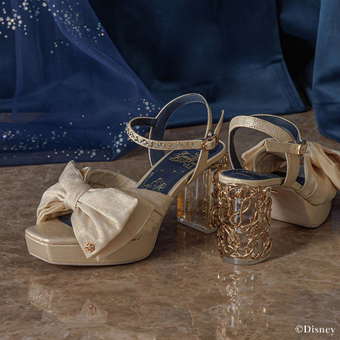 『美女と野獣』コレクション シャンデリアヒールサンダル(品番:AS37175)