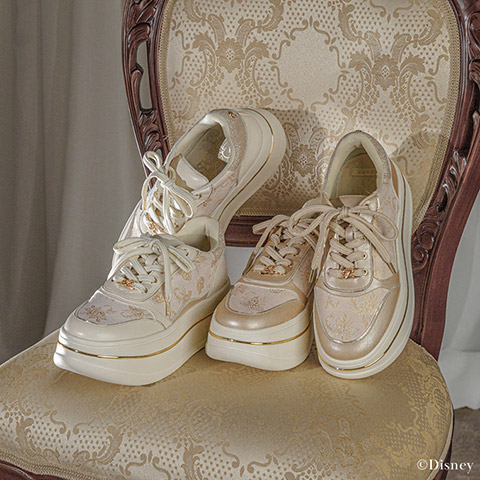 『美女と野獣』コレクション ドレスアップスニーカー(品番:AH37174)