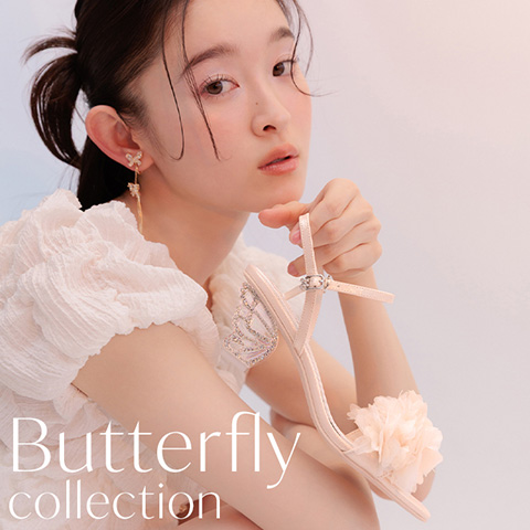 【RANDA（ランダ）】儚くも美しい女性らしさを、そっと映し出すデザイン ブランド初の“Butterfly collection”〈5月1日（金）発売〉