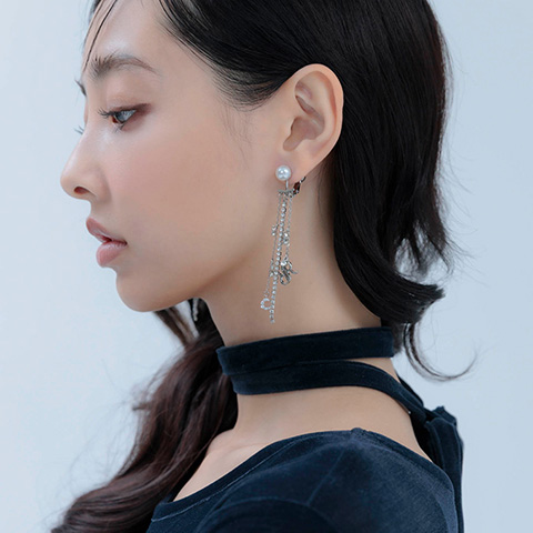 【Holiday Collection】スタームーンピアス(品番:FA38316)【Holiday Collection】スタームーンイヤリング(品番:FA38317